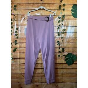Love Encounter Pink Trouser With Belt Size Medium NWT